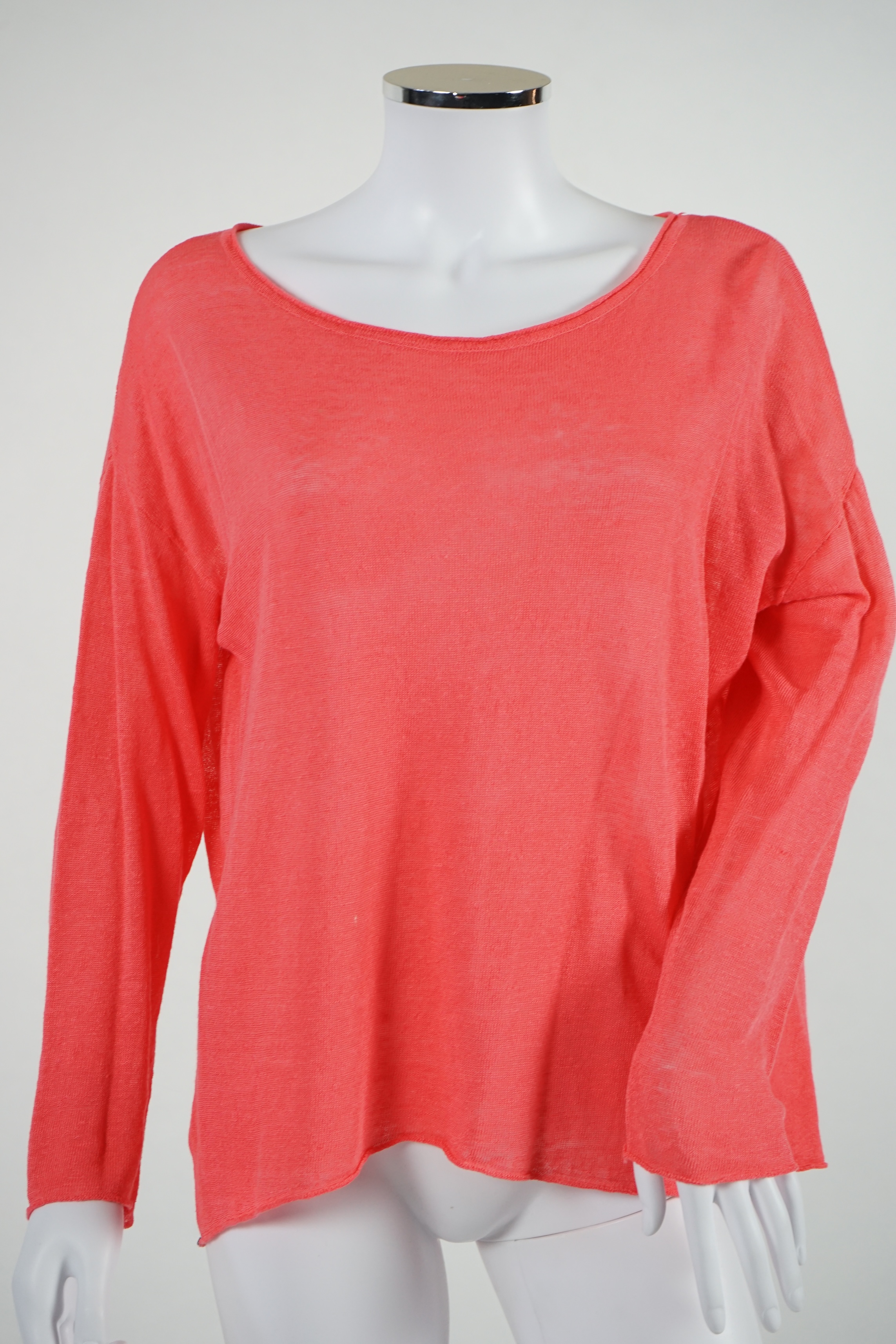 A pair of Paul Costello lady's suede trousers, a short sleeve silk blouse and two Luella tops. Approx sizes 14-16 Proceeds to Happy Paws Puppy Rescue